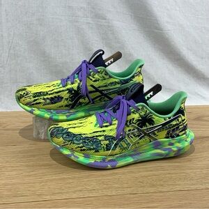 Asics Noosa Tri 14 Tropical Green Yellow Running Shoes Women’s Size 8